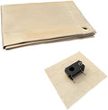 SoloWilder Fire Pit Mat 40" Wood Stove Under Grill Mat (940°F Safety) for Deck BBQ Fireproof Floor Tent Campsite Insulation Protection by SoloWilder