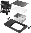 Utheer Front Folding Shelf for Weber Searwood 600, 23 x 12.5 in by Utheer