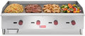 WESTLAKE 48"W Commercial Gas Griddle Countertop by WESTLAKE