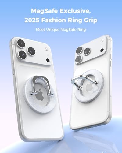 SUPERONE MagSafe Phone Grip, Magnetic Phone Ring Holder & Adjustable Stand - Image 2