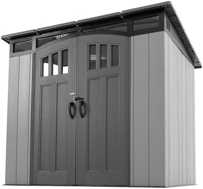 LIFETIME 8 x 5 Ft. Modern Outdoor Storage Shed by Lifetime