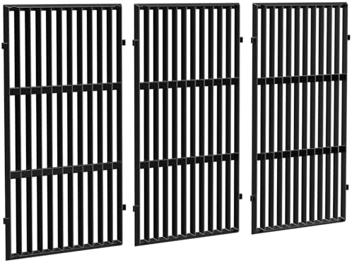 QuliMetal 18.7 Inch Cast Iron Grill Grates for Weber Genesis II 400 Series by QuliMetal