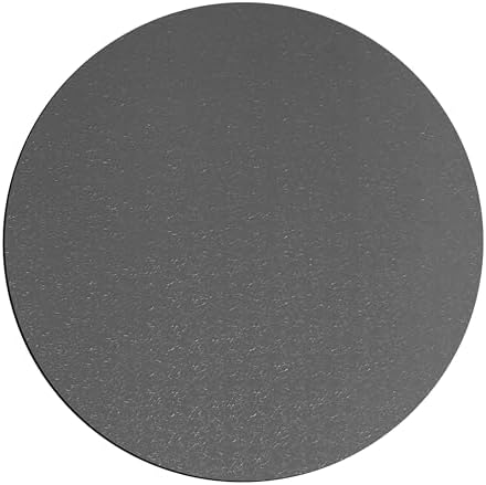 Rhino Hide Embossed Grill Guard Mat - Heat Resistant Outdoor Grill Floor Mat for Patio, Deck & Garage Surface Protection - Round, Gray (36" x 36") - Image 3