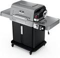 Ninja FlexFlame Grill & Smoker, Electric & Propane, 5-in-1, Steel,PG301 by Unknown