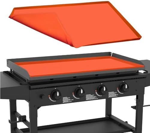 Silicone Blackstone Griddle Cover 36，Heavy Duty Food Grade Silicone Mat, Silicone Griddle Cover， All Season Griddle Top Protective for Grill Accessories by TURLIOARN