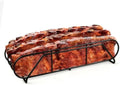15" Non-Stick Rib Rack for Smoking and Grilling, BBQ Accessories by GESTONE