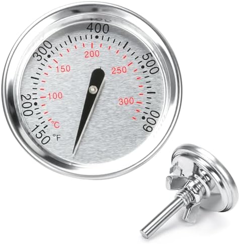 Hisencn 1.8 Inch Grill Thermometer for Weber GS4 Spirit II Q 22 26 Kettle by Hisencn