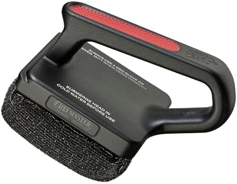 Chef Master Bristle-Free Grill Brush, ArmorTec Stainless Mesh - Image 2