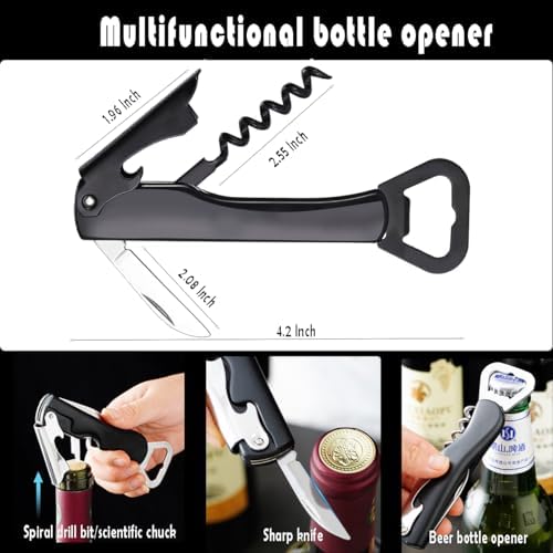 BBQ Grilling Tools Set,Stainless Steel Grilling Accessories Kit for Men Gift,13pc BBQ Grill Utensils Gift Kit with Portable Carry Bag BBQ Tools Grill Tools Set for Backyard Outdoor Grill Cooking - Image 6