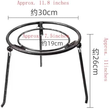 Campfire Tripod,Camping Pans Open Fire Tripod Campfire Camping Backyards Patios Pot Stand Camping Tripod for Cooking - Image 6