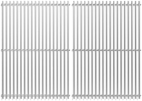2pcs Stainless Steel Grill Grates for Weber, 18.75" x 26.5'' by jkxoo