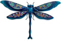 LIFFY Metal Dragonfly Wall Decor Handmade - Outdoor Metal Wall Art Decor for Patio Garden Fence Living Room, Bedroom, Dragonfly Gifts by LiffyArt