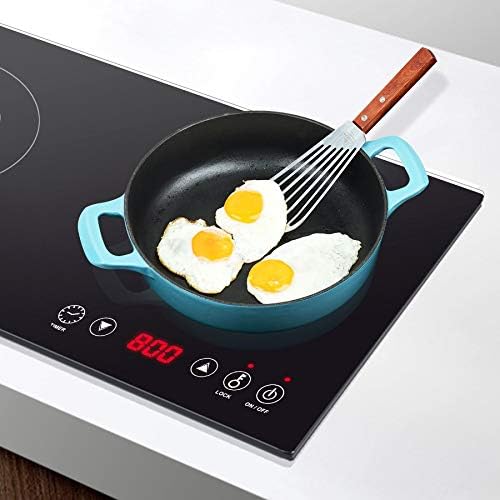 La Cuisine Enameled Cast Iron Braiser Sauté Pan Shallow Dutch Oven with Lid Internal Matt Black Enamel Coating 3.75 QT 11" / 28cm Ø, Oven-Safe 550°F/276°C, For GlassTop, Teal - Image 6