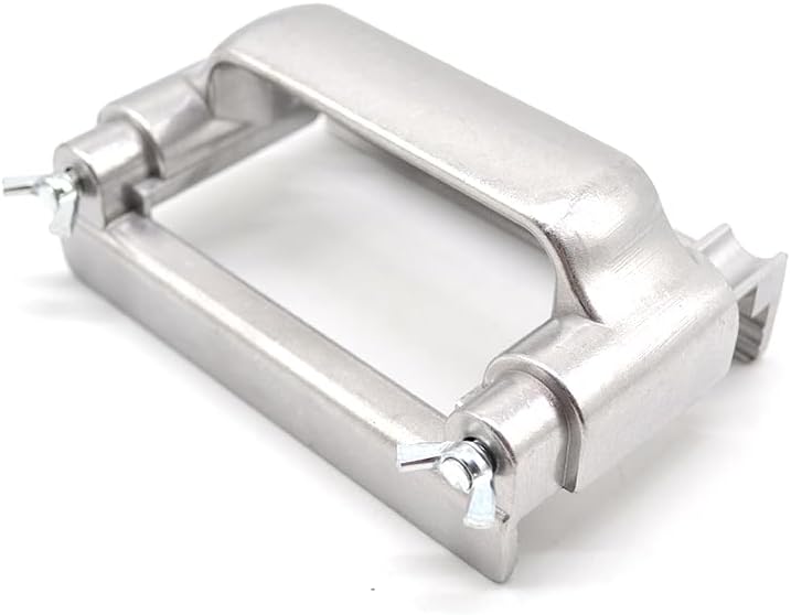 Heavy Duty Grill Brick Holder Clamping Range 2.6”-4.3” 66-110mm, Clean Smoker Flat Top Grill BBQ Grate Cast Iron Griddle - Image 2