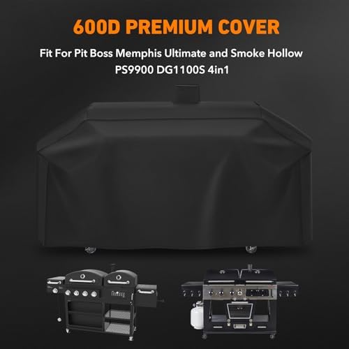 Grill Cover fits for Pit Boss Memphis Ultimate and Smoke Hollow 9900 7000 - Image 3