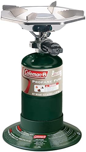 Coleman Bottletop Propane Stove, 7,650 BTU Camping Cooker by Unknown
