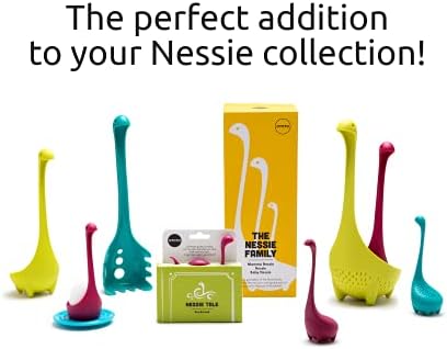 OTOTO Papa Nessie Pasta Server, Spaghetti Spoon - Food Grade & BPA Free Pasta Spoon Server - Dishwasher Safe & Heat Resistant Spaghetti Server, Pasta Fork 11.22x3.35x2.17 in - Image 7