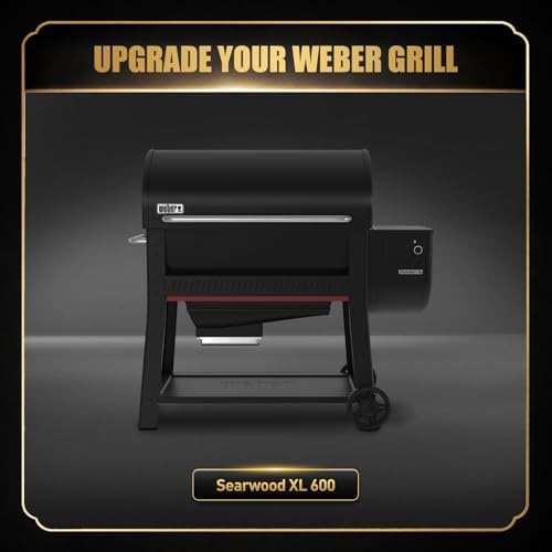 QuliMetal Folding Front Shelf for Weber Searwood XL 600/Smoque XL - Image 3