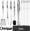 BBQ Grilling Tools Set,Stainless Steel Grilling Accessories Kit for Men Gift,13pc BBQ Grill Utensils Gift Kit with Portable Carry Bag BBQ Tools Grill Tools Set for Backyard Outdoor Grill Cooking by Unknown