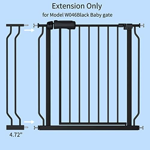 Fairy Baby Safety Gate 4.72 inch Extension for Walk Throu Pressure Mounted - Image 2