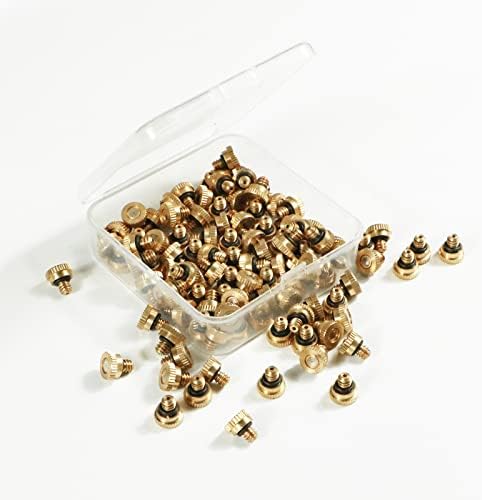 KUWAN 0.016" Orifice (0.4mm) Thread UNC 10/24 Brass Misting Nozzles 200PCS - Image 4