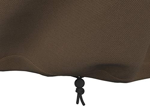 Amazon Basics Gas Grill Barbecue Cover for Outdoor, Waterproof, UV Resistant, Weather Resistant, All Weather Protection, Durable, 65 inch, Large, Beige - Image 5