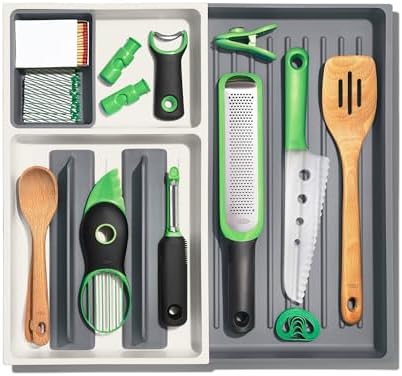 OXO Good Grips Drawer, Large Expandable Kitchen Tool Organizer - Image 2