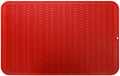 MicoYang Silicone Dish Drying Mat for Multiple Usage,Easy clean,Eco-friendly,Heat-resistant Silicone Mat for Kitchen Counter or Sink,Refrigerator or Drawer Liner Red 3XL 28 inches x 18 inches by MicoYang