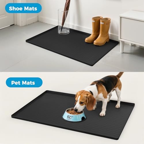 URMONA 28 x 19 in Waterproof Silicone Under Sink Mat, Cabinet Protector - Image 5