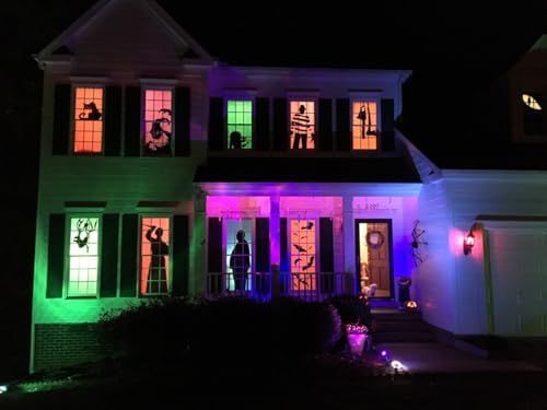 Hompavo Upgraded Flame Light Bulbs for Halloween Decorations, 4 Modes E26 - Image 4