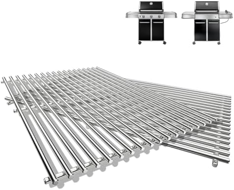 QuliMetal 19.5 Inch Grill Grates for Weber Genesis 300 Series by QuliMetal
