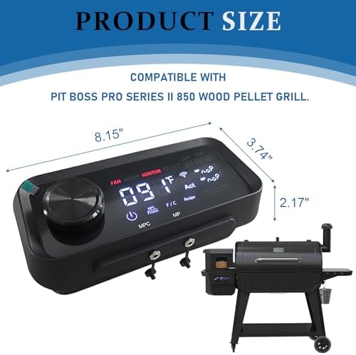 Replacement 80146 Digital PID Control Board Parts for PB850PS2, Compatible with Pit Boss Pro Series II 850 Wood Pellet Grill, Comes with WiFi and Bluetooth Function - Image 2