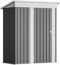 Devoko 5x3 FT Outdoor Storage Shed, Gray by DEVOKO
