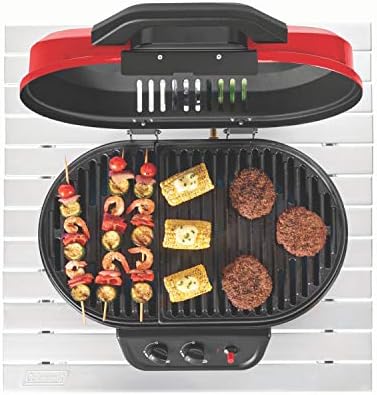 Coleman RoadTrip 225 Portable Tabletop Grill, 2-Burner Gas Grill with Matchless Ignition & Adjustable Temperature Control, 11,000 BTUs of Power for Grilling, Tailgating, Camping, BBQ, & More - Image 5