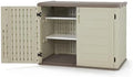 Macrout 25 Cu Ft Outdoor Storage Cabinet with Shelves, Waterproof ST5737 by MMACROUT