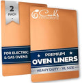 Cooks Innovations Non-Stick Oven Liner 2 Pack BPA-Free Heat Resistant Mat by CooksInnovations