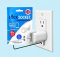 Lock Socket USB-C Fast Charger Lock- Anti Theft Chid-Safe. Firmly Secures iPhone Chargers from Unplugging w/Security Screw. for Apple iPhone 16/15/14/13/12/11/ X/MAX/XR, Made in USA by LockSocket