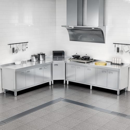 WWK 70" x 21" Stainless Steel Cabinet with 304 Stainless Steel Tabletop - Image 4
