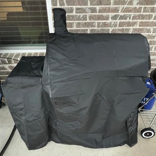Grill Cover for Char-Griller E2827 Pro Deluxe Charcoal Grill - Image 3