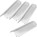 CANDANA Replacement Parts for Nexgrill 4 Burner Heat Tents Home Depot 720-0830H Gas Grill Flame Guards Shield Plates Burner Covers Stainless Steel 14.6" by CANDANA