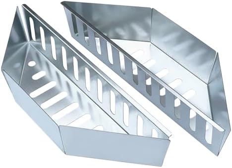 Charcoal Basket Stainless Steel for Weber Char-Basket Charcoal Holders Compatible with Weber 22 inch Grilling Accessories Charcoal Kettle Grill Accesories(2 Pieces) by Kitchique