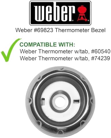 Weber 69823 Spirit Gas Grill Replacement Thermometer Bezel - Image 2