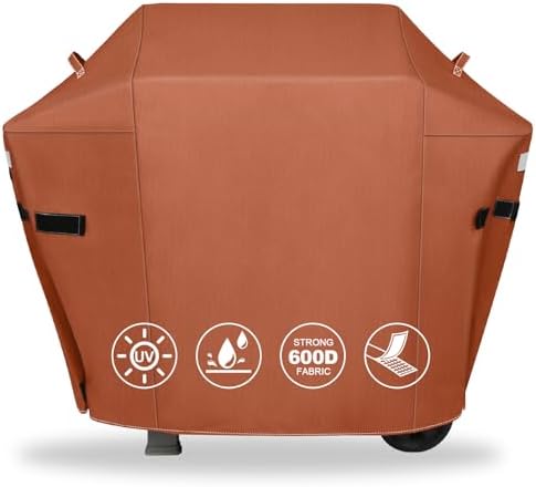 51 Inch Grill Cover for Weber Spirit 300/Spirit 400 Series Grills by QuliMetal
