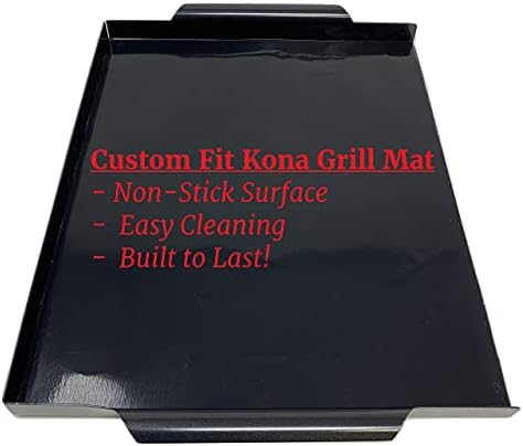 Kona Grill Mat & Grill Pan - The Ultimate Non-Stick Grilling Tray Combo - Image 4