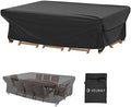 Patio Furniture Covers Waterproof Outdoor Table Cover 98"Lx78"Wx28"H by Velway