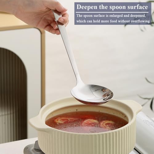 Evanda Kitchen Utensils Set 6pcs, Stainless Steel Cooking Utensils Set, Heavy Duty Kitchen Tools Spatulas Set, Home Essentials Kitchen Gadgets Accessories - Image 7