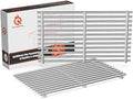 7637 9MM Grill Parts for Weber Spirit E210, E220, S210, S215, Spirit 200 & GS4 Spirit II E210, Spirit II E220 Series with Front-Mounted Control, 17.5'' SUS304 Stainless Steel Grates for Weber 7637 by QuliMetal