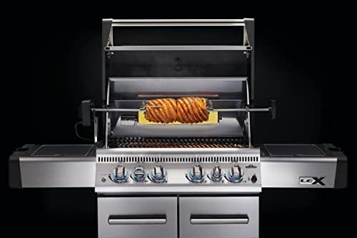 Napoleon Heavy Duty Rotisserie Kit for Large Grills - Fits Prestige PRO 500, P500, and LEX 485 Gas Grills, Fits Grill Heads Up To 31 Inches Wide, Square Spit Rod - Image 5