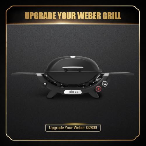 QuliMetal Folding Front Shelf for Weber Q2800N Q1200 Q1000 Q2000 Q2200 - Image 3