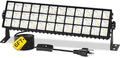 YQNLIFA 14000LM 100W LED Shop Lights, Plug in Garage Light for Workbench by YQNLIFA-BlackLightParty